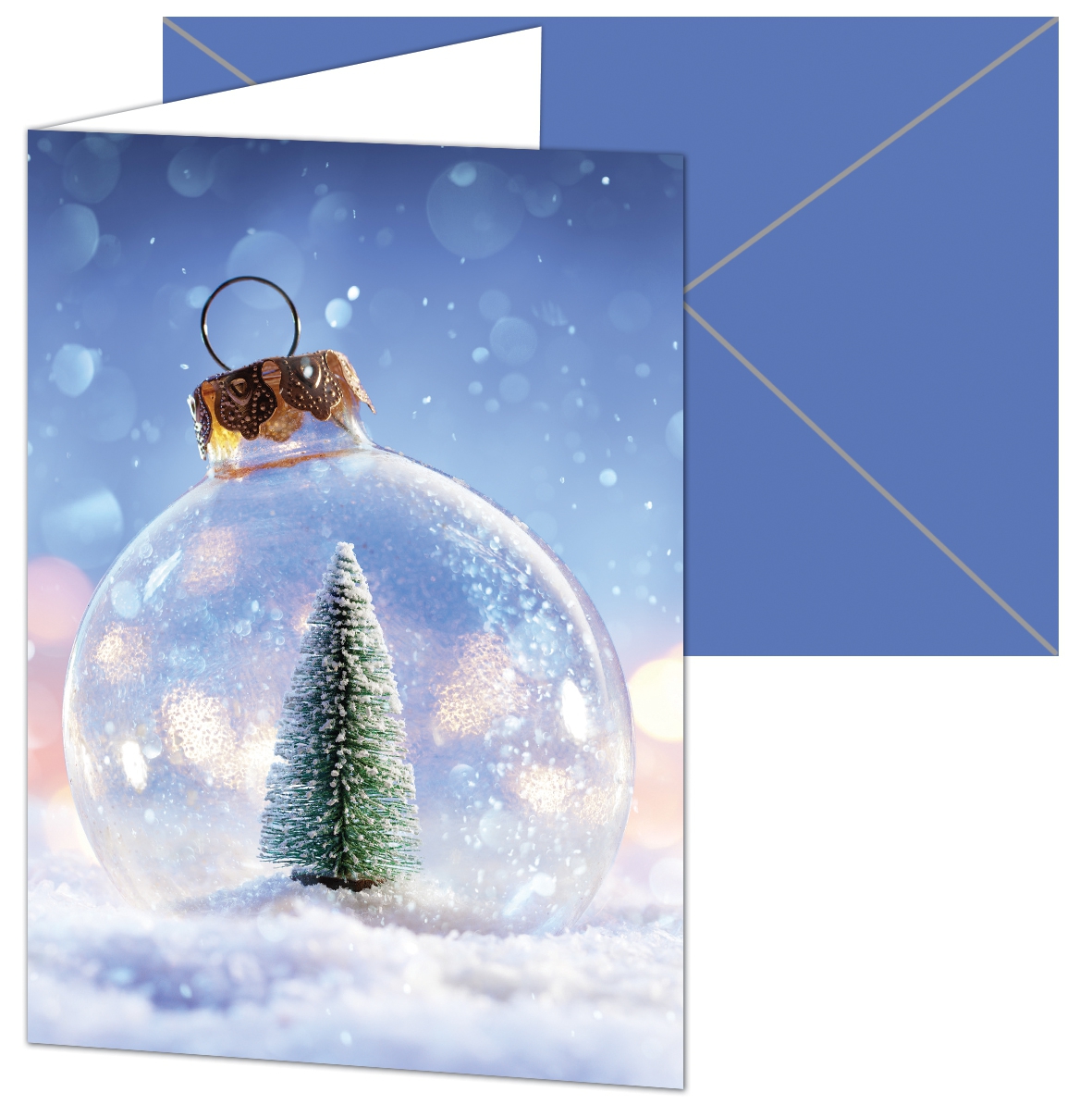 Obrázek k výrobku 20598 - Alvarak darčeková obálka na peniaze Vianočná guľa