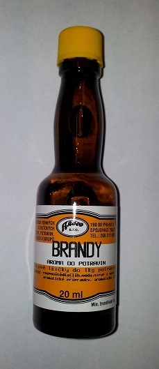 Obrázek k výrobku Aroma do potravin (20 ml) Brandy