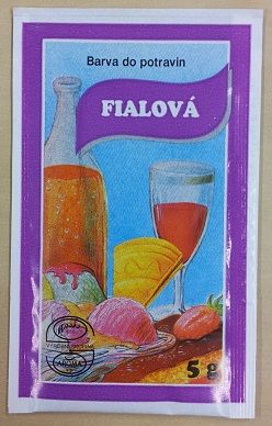 Obrázek k výrobku Potravinářská barva prášková (5 g) Fialová