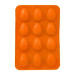 Detail k výrobku Forma silikón Vajíčka (12 ks) oranžová