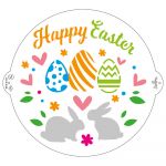 Detail k výrobkuDecora Stencil šablóna - Happy Easter (25 cm) 