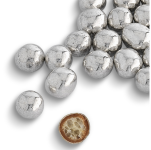 Detail k výrobkuDekorácia čokoládové perly strieborné 50g