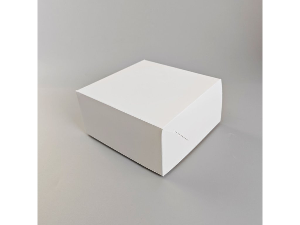 Obrázek k výrobku 27221 - 

Cake star tortová krabica JOY biela, nepremašťujúca sa, 18×18×9 cm