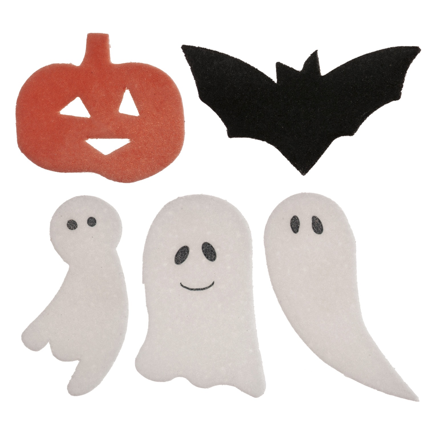Obrázek k výrobku 24419 -  Dekorácia Oblátkové Halloween 4-5cm (8ks)