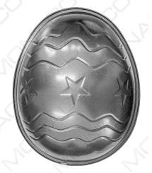 Obrázek k výrobku 21600 -  Forma na pečenie Vajce s nepriľnavým povrchom(28x22 cm)