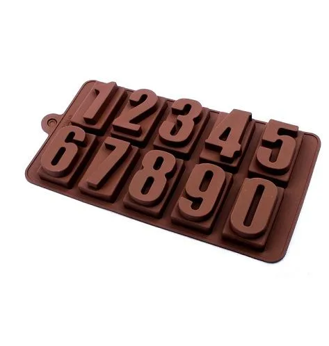 Obrázek k výrobku 24181 -  Forma silikón Kocka s číslami 0-9