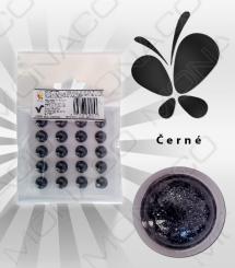 Obrázek k výrobku 20676 -  Jedlé Perly z želé čierne 10 mm (20 ks)