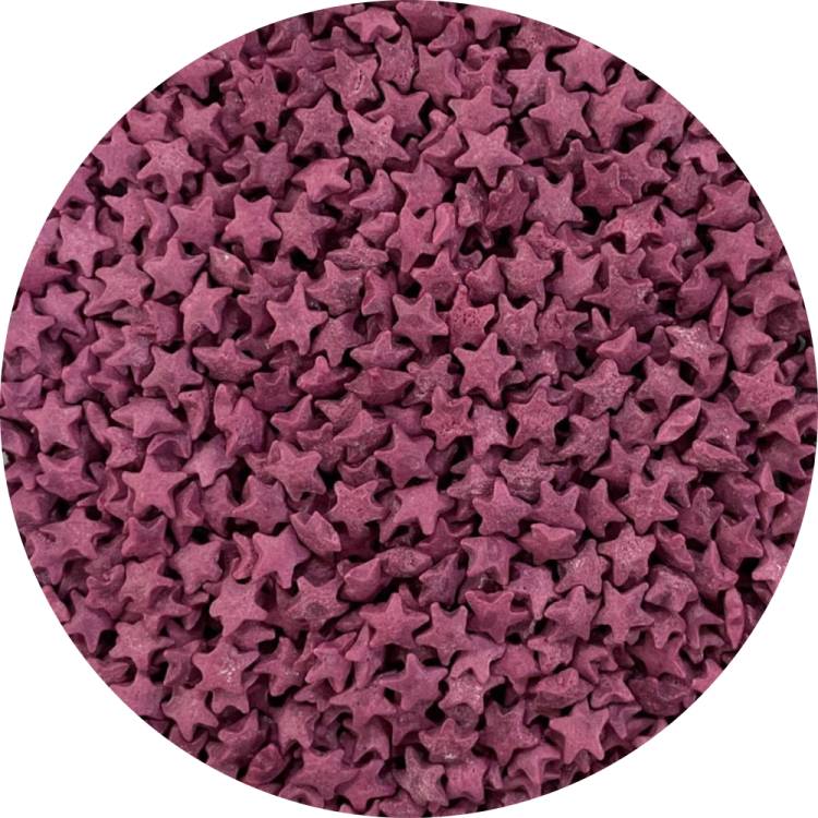 Obrázek k výrobku 25156 - 4Cake Cukrové hviezdičky fialové (60 g)