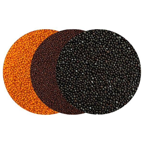 Obrázek k výrobku 26108 - 4Cake Cukrový maček oranžový, hnedý a čierny (120 g)