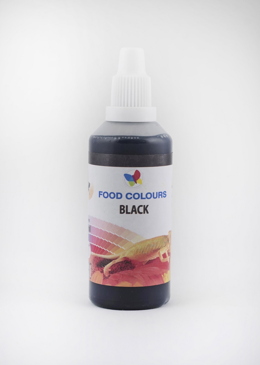 Obrázek k výrobku 14410 - Airbrush barva Food Colours Black (60 ml)