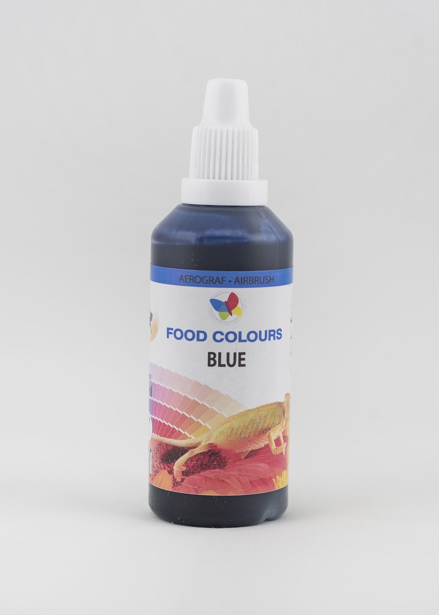 Obrázek k výrobku 14413 - Airbrush barva Food Colours Blue (60 ml)