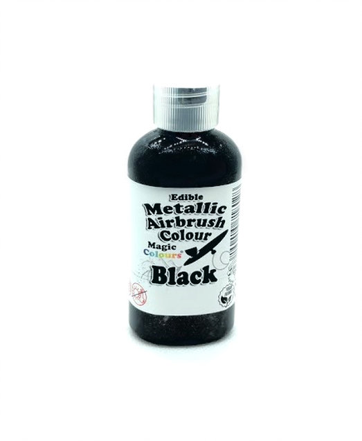 Obrázek k výrobku 15778 - Airbrush barva perleťová Magic Colours (55 ml) Black