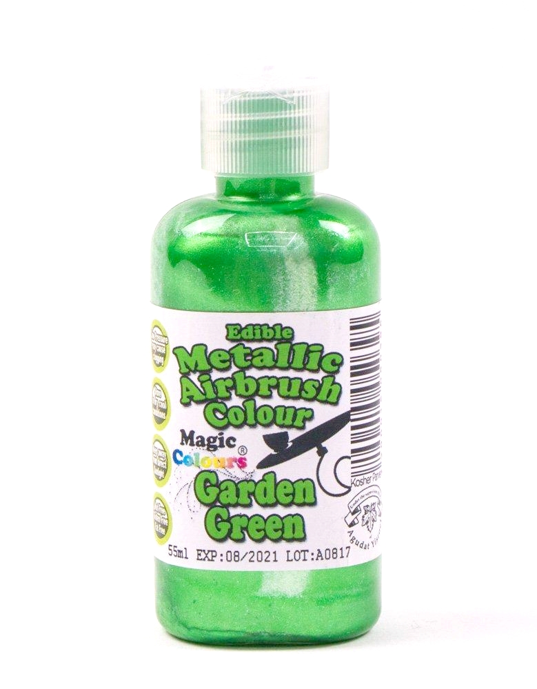 Obrázek k výrobku 15774 - Airbrush barva perleťová Magic Colours (55 ml) Garden Green