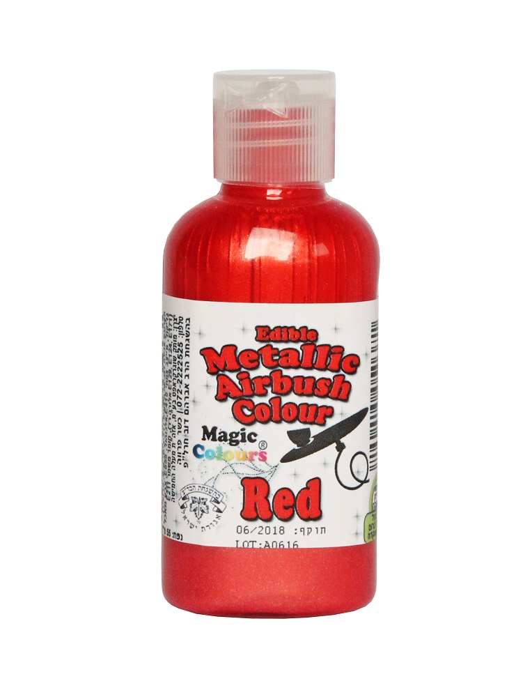 Obrázek k výrobku 15769 - Airbrush barva perleťová Magic Colours (55 ml) Red