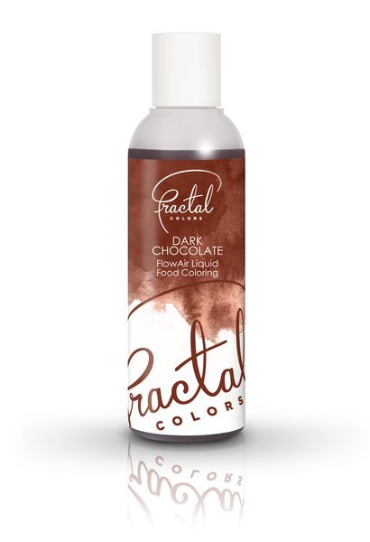 Obrázek k výrobku 17668 - Airbrush farba tekutá Fractal - Dark Chocolate (100 ml)