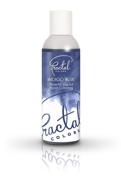 Obrázek k výrobku 16409 - Airbrush farba tekutá Fractal - Indigo Blue (100 ml)
