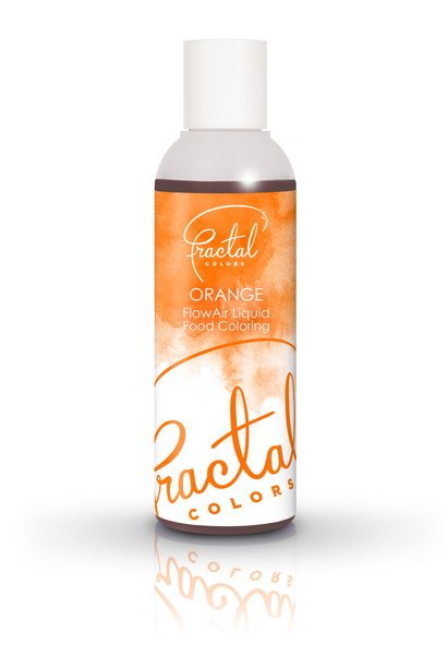 Obrázek k výrobku 16419 - Airbrush farba tekutá Fractal - Orange (100 ml)
