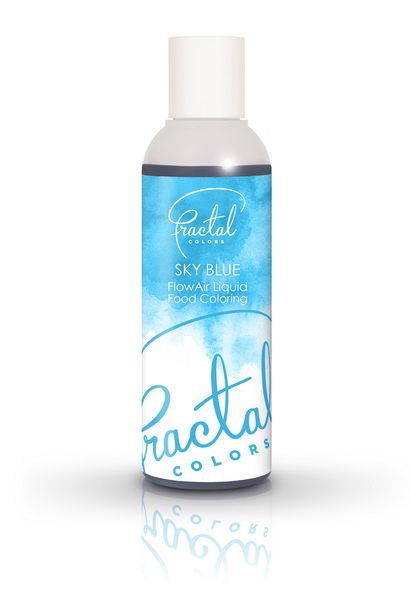 Obrázek k výrobku 16355 - Airbrush farba tekutá Fractal - Sky Blue (100 ml)