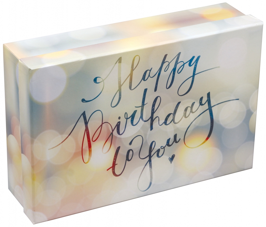 Obrázek k výrobku 20596 - Alvarak Darčeková krabica Happy birthday to you BOX3