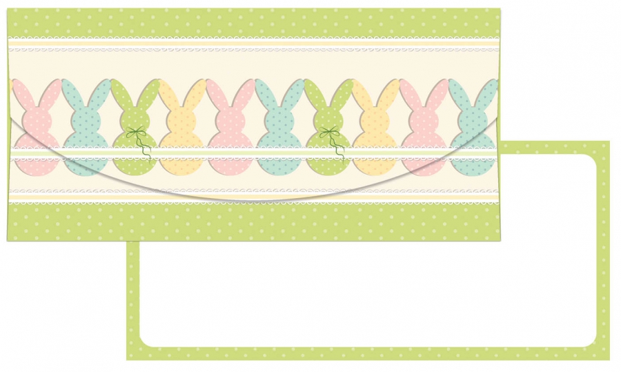 Obrázek k výrobku 21673 - Alvarak darčeková obálka na peniaze s motívom Zajačikov