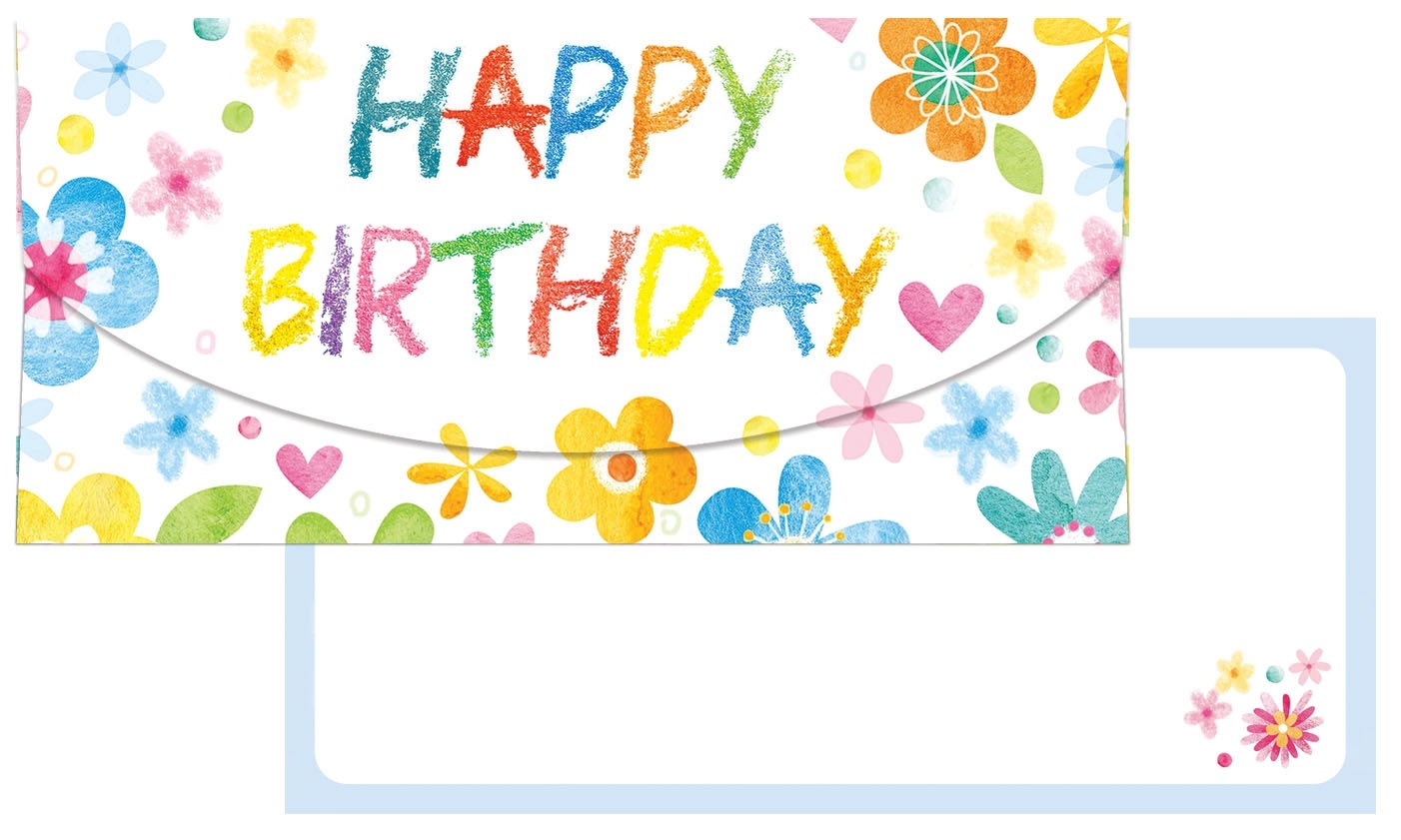 Obrázek k výrobku 23749 - Alvarak darčeková obálka na peniaze s nápisom Happy Birthday !