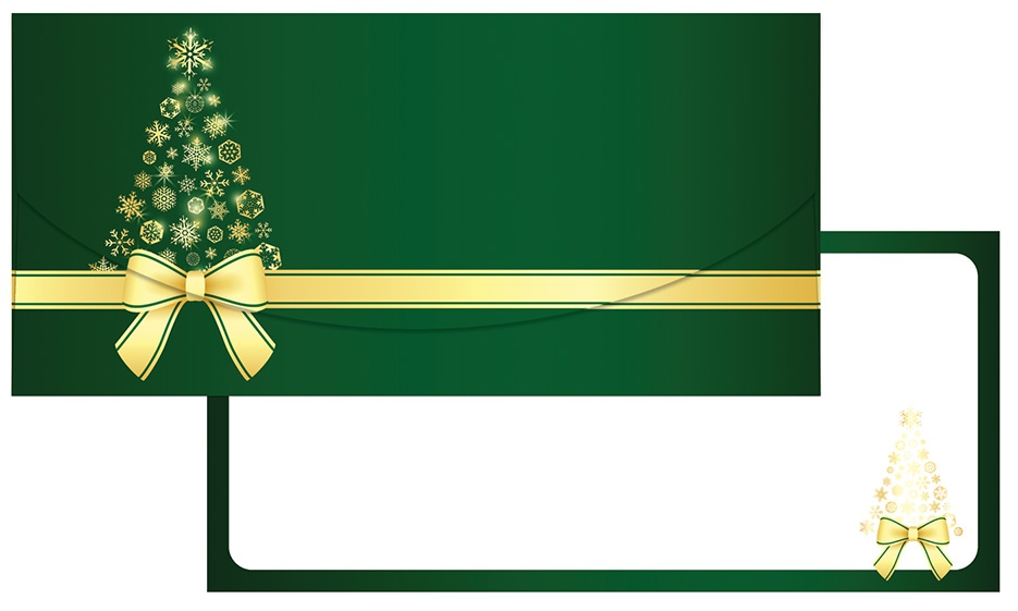Obrázek k výrobku 22765 - Alvarak darčeková obálka na peniaze Vianočný motív