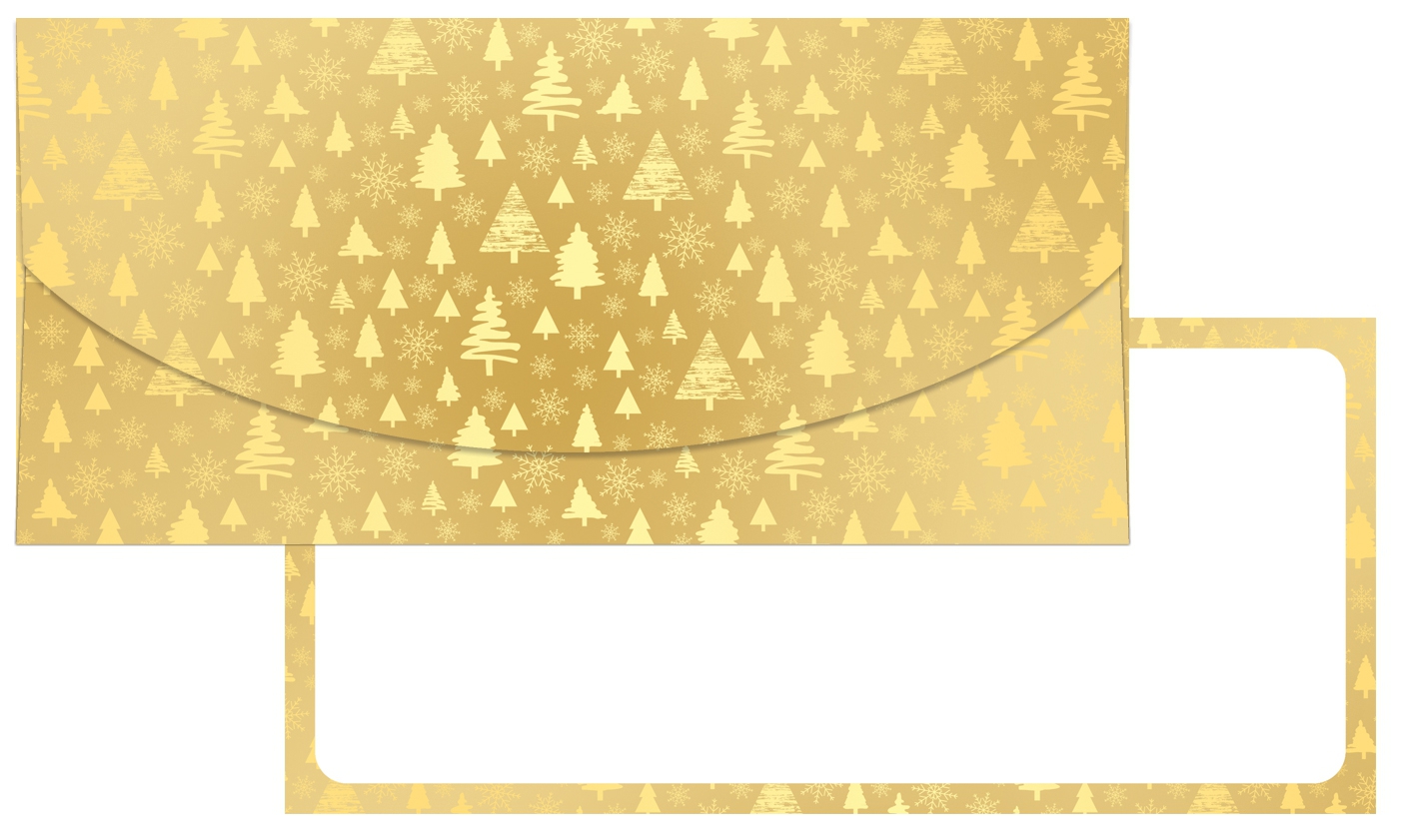 Obrázek k výrobku 20581 - Alvarak darčeková obálka na peniaze zlatá Vianočná