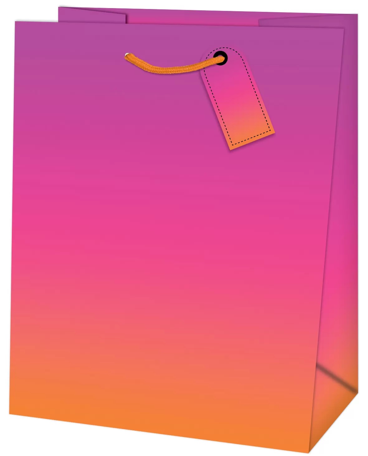 Obrázek k výrobku 23753 - Alvarak Darčeková taška veľká fialovo-oranžová