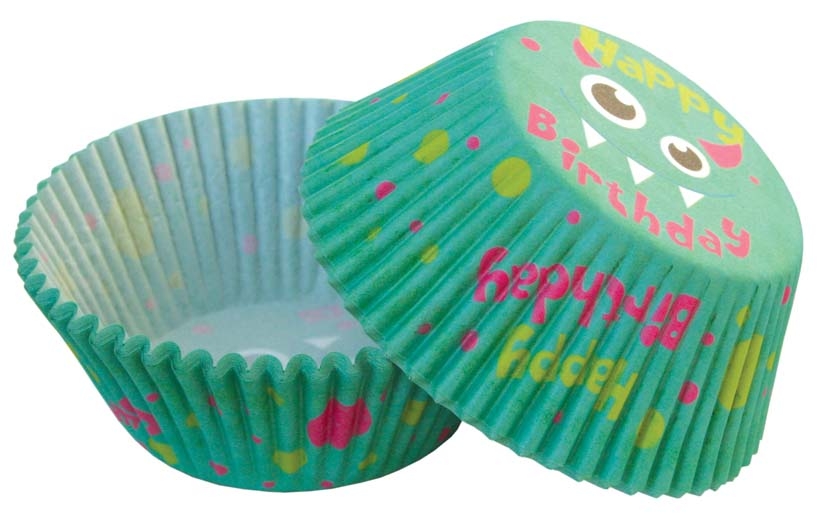 Obrázek k výrobku 19840 - Alvarak košíčky na muffiny detské Happy birthday (50 ks)