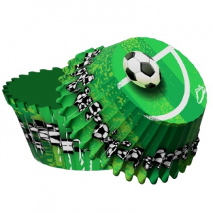Obrázek k výrobku 26787 - Alvarak košíčky na muffiny futbal (50 ks)