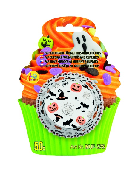 Obrázek k výrobku 25896 - Alvarak košíčky na muffiny Halloween 50ks