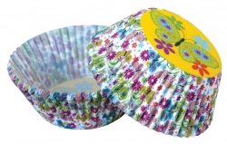Obrázek k výrobku 17171 - Alvarak košíčky na muffiny  Motýle a kvety (50ks)