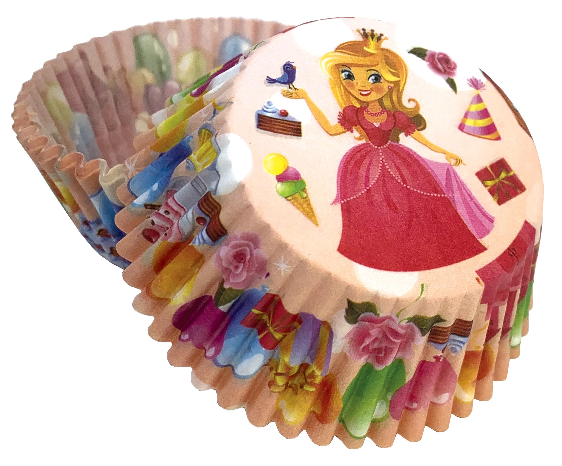 Obrázek k výrobku 21481 - Alvarak košíčky na muffiny Princezná (50 ks)