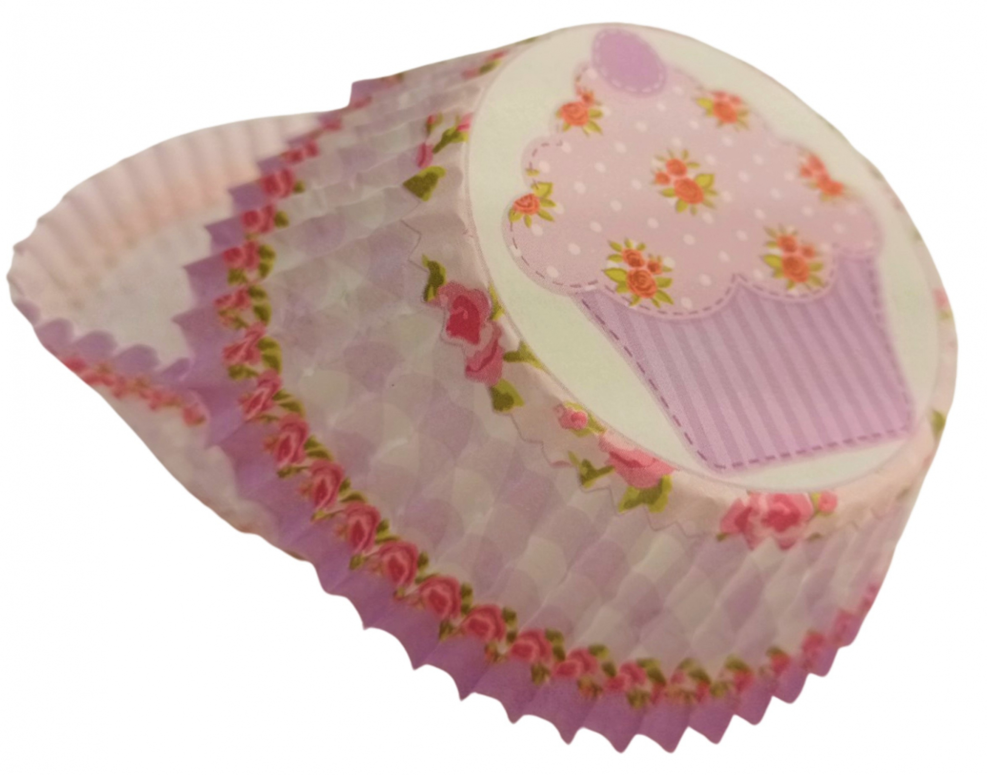 Obrázek k výrobku 24276 - Alvarak košíčky na muffiny Ružový muffin (50 ks)