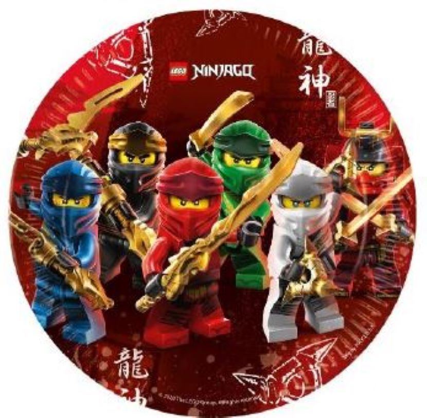 Obrázek k výrobku 21452 - Alvarak Párty taniere Lego Ninjago 23 cm (8 ks)