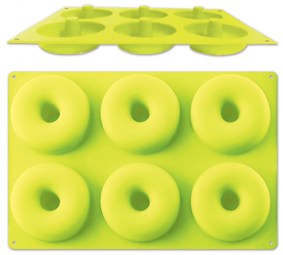 Obrázek k výrobku 13902 - Alvarak silikonová pečicí forma Donuty