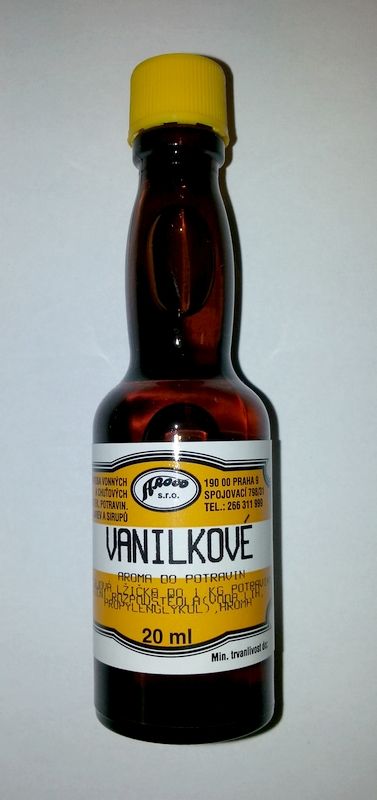 Obrázek k výrobku Aroma do potravin (20 ml) Vanilkové