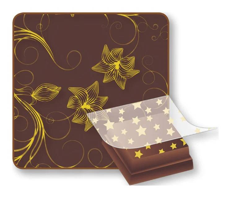 Obrázek k výrobku 25755 - Bombasei transfer fólie Lilie 36,5 x 25 cm (1ks)