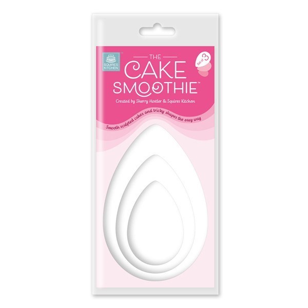 Obrázek k výrobku 22383 - Cake Smoothie špeciálne silikónové flexibilné vyhladzovače torty  (3 ks)