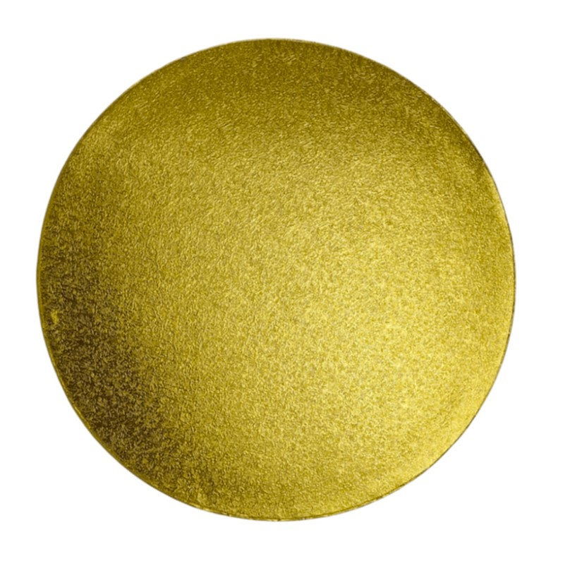 Obrázek k výrobku 23029 - Cake Star Podnos PEVNÝ zlatý kruh 36 cm (1)