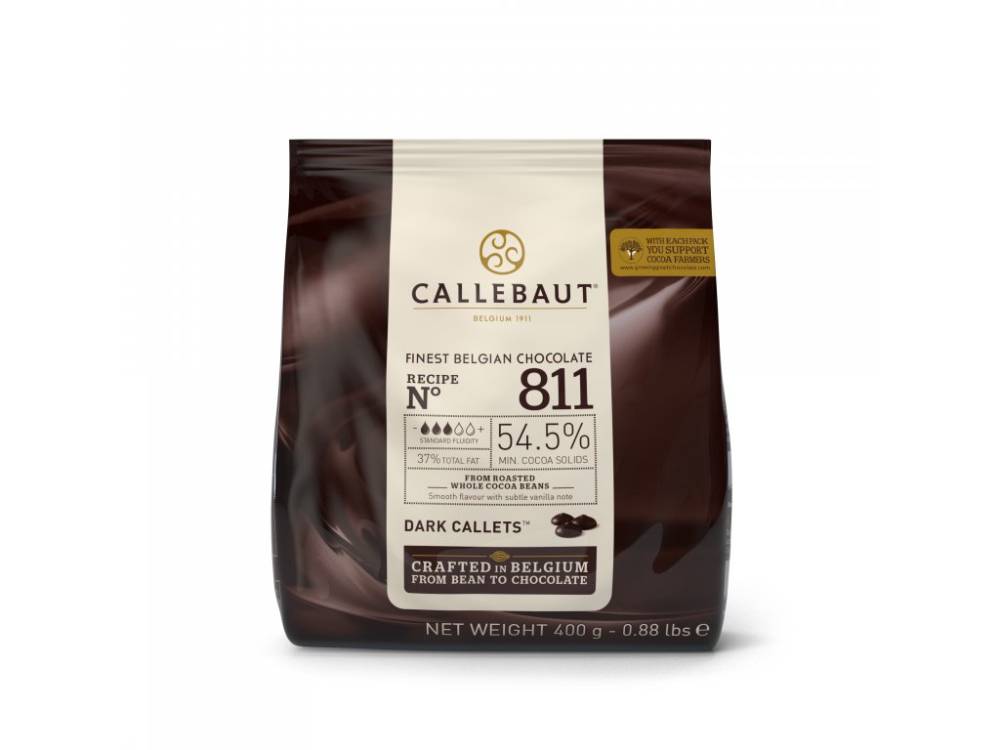 Obrázek k výrobku 26430 - Callebaut Pravá horká čokoláda 54,5% (0,4 kg)