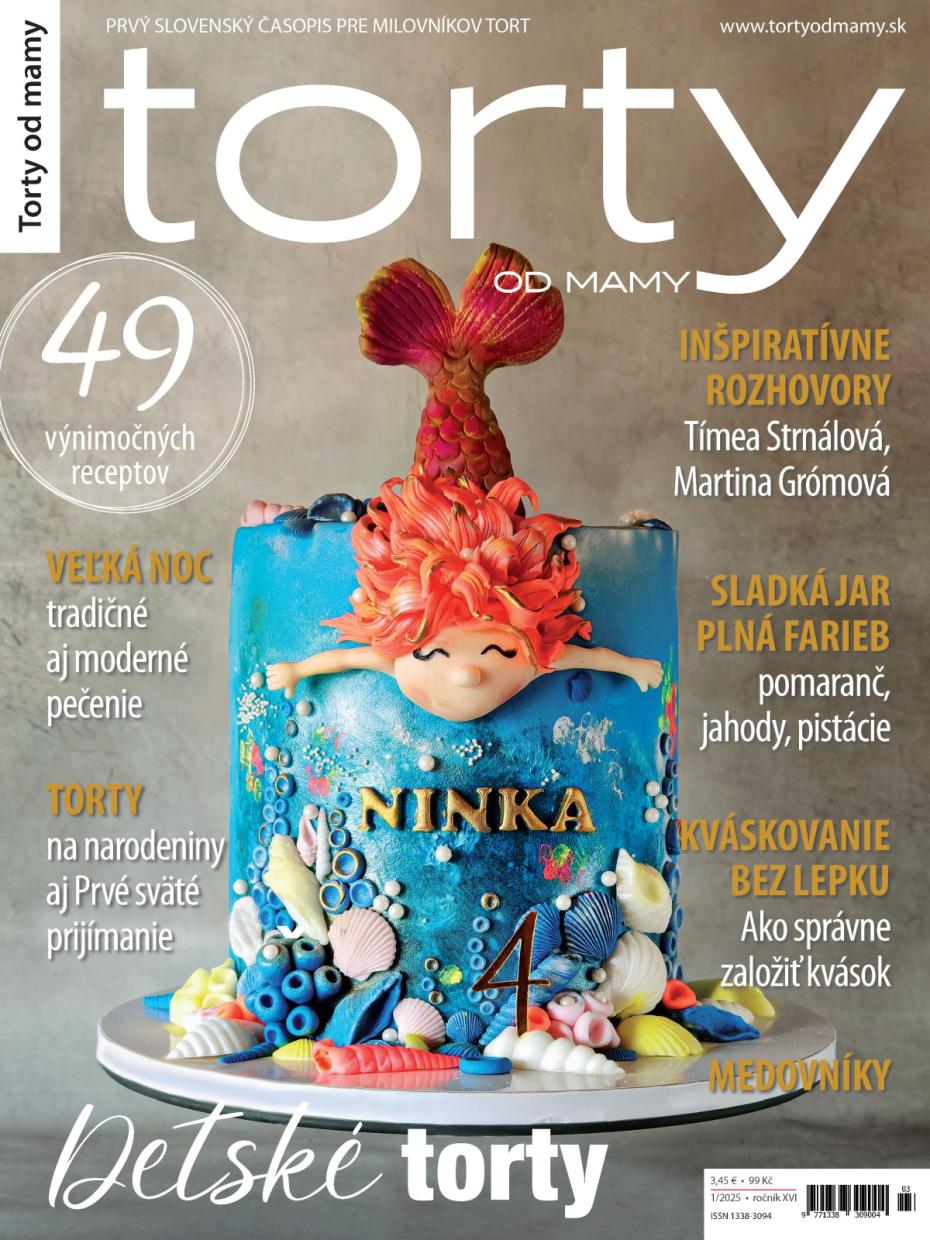 Obrázek k výrobku 26311 - Časopis Torty od Mamy 1/2025