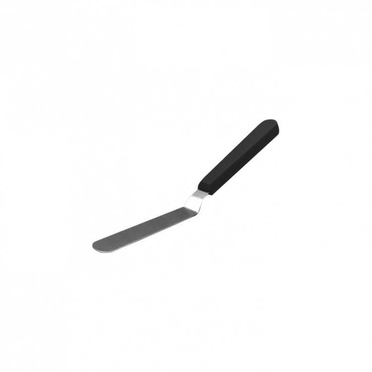 Obrázek k výrobku 26507 - Cesil Cukrárska špachtľa vyosená 9 cm
Cesil Cukrářská špachtle vyosená 9 cm