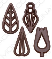 Obrázek k výrobku 22610 - Čokoládové dekoracie horká čokolada( 40ks)