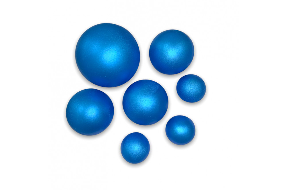 Obrázek k výrobku 27247 - Čokoládové gule XXL Tmavo modrá perleť  (7 ks)