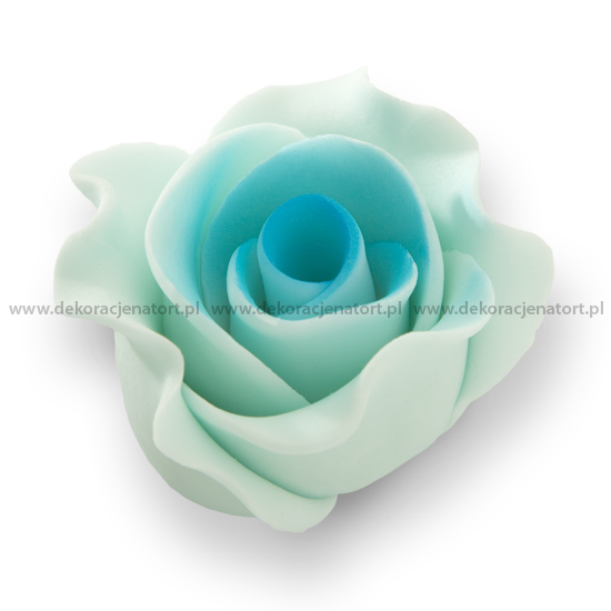 Obrázek k výrobku Cukrová dekorace Růže velké modré (12 ks)