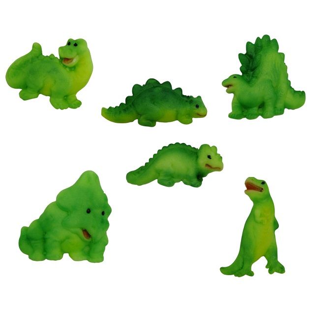 Obrázek k výrobku 22300 - Cukrová dekorácia Dinosaury zelené (6 ks)