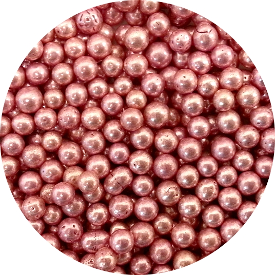 Obrázek k výrobku Cukrové perly růžové (50 g)