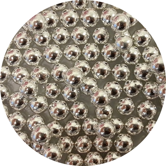 Obrázek k výrobku Cukrové perly stříbrné velké (50 g)