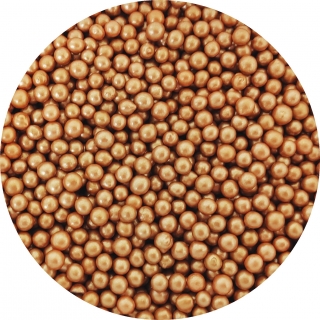 Obrázek k výrobku 23384 - Cukrové perly zlaté retro (1,2 kg)